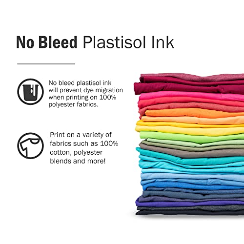 Screen Print Direct Rapid Cure® Screen Printing Ink Polyester White (Pint - 16oz.) - Plastisol Ink for Screen Printing, Fast Curing Fabric Paint - Screen Print Direct®, USA Made - Image 5