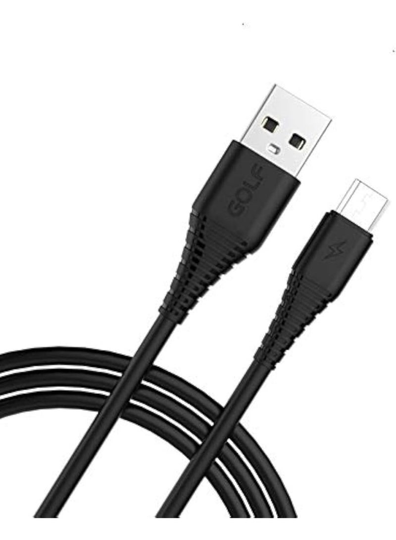 Golf Space GC64M Micro USB Cable, 1m, 3A Fast Charging & Data Transfer - Image 1