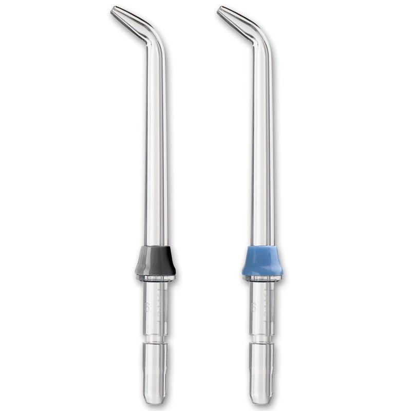 Waterpik Genuine Precision Tips Replacement for Cordless Handheld Water Flossers (Formerly Classic Jet) Refill Heads Nozzles JT-450E, 2 Count (assorted colors) - Image 2