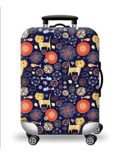 Y&D Washable Luggage Cover, Suitcase Protector Fits L Size, TSA Approved Travel Cover Dustproof Anti-Scratch, Cute Cat, (26-29 inch)  - Image 1