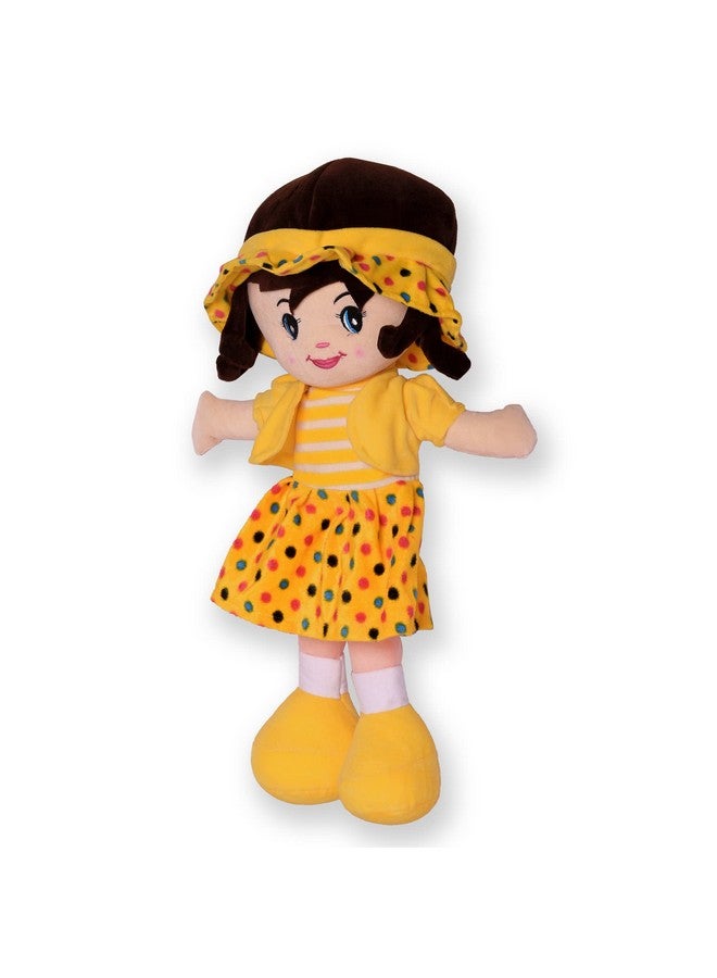 Glance Soft Cute Looking Beautiful Doll | Attractive Stuffed Toys | Grab Your Attention on Little Darling Doll (Yellow Winky Doll, 40 cm) - Image 4