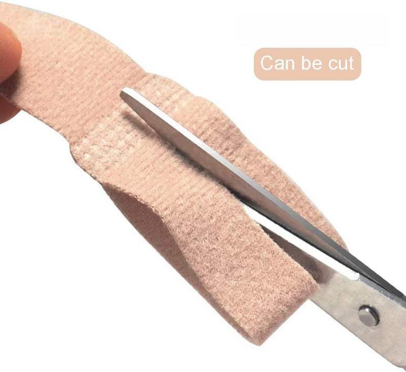 AEGON مثبت أصابع القدم أيجون | فاصل أصابع للقدم المعوجة | لفافة فاصل للأصابع المكسورة | ضمادة وسادة لتصحيح الأصابع | واقي أصابع القدم المعوجة | دعم للأصابع المتداخلة (2 قطعة) - Image 4