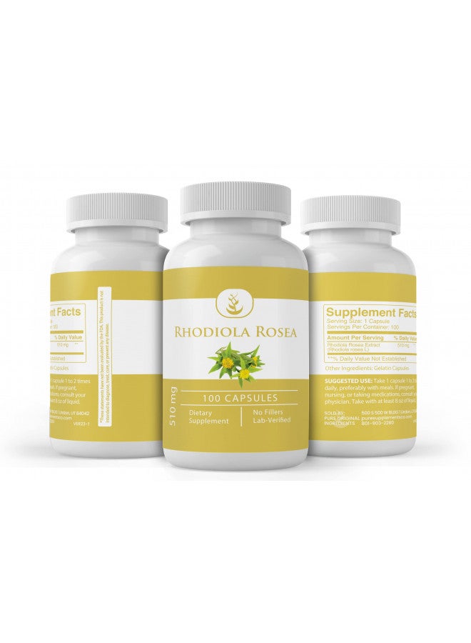 PURE ORIGINAL INGREDIENTS PURE ORIGINAL INGREDIENTS Rhodiola Rosea (100 Capsules) Always Pure, No Additives Or Fillers, Lab Verified - Image 4