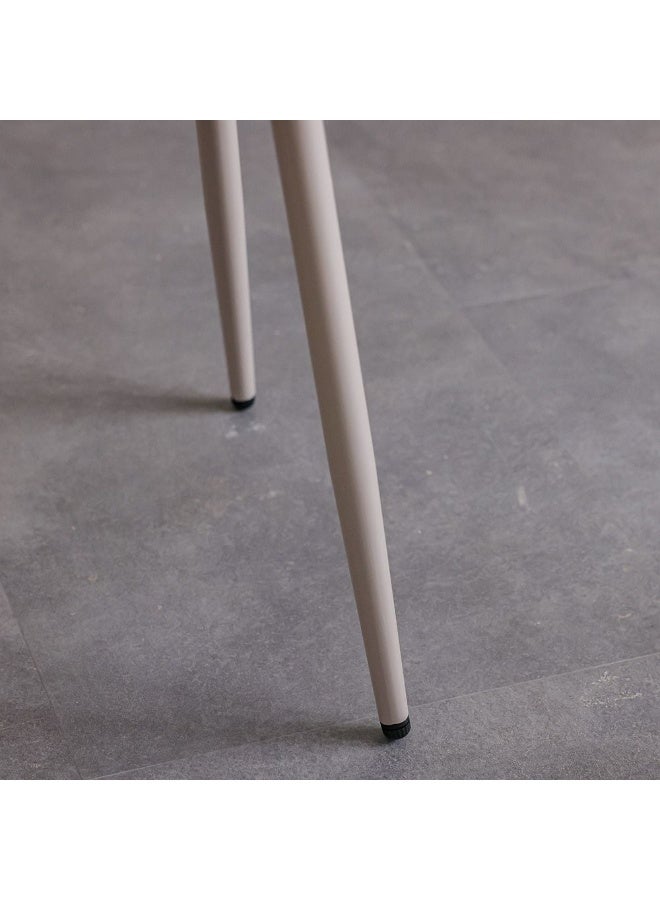 DANUBE HOME طقم شرفة فيتارا 2+1 | طاولة وكراسي | طقم بيسترو 3 قطع لجميع الأجواء مع طاولة قهوة | أثاث تصميم عصري للحديقة الخارجية - متعدد الألوان - Image 3