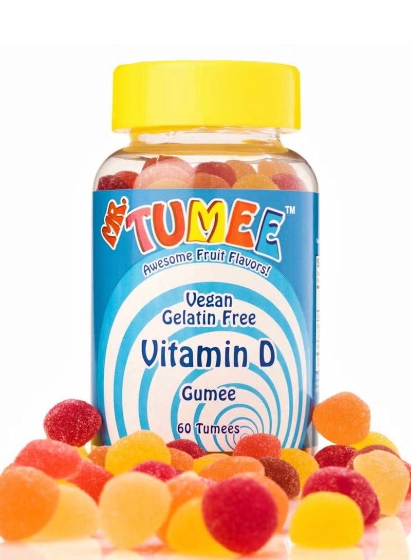 MR.TUMEE Mr. Tumee Vitamin D 600 IU Gummies – Bone & Immune Support for Kids, 60 Count - Image 1