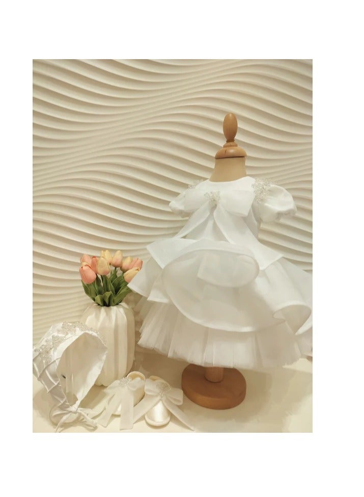 فيا بامبينو فستان تول متعدد الطبقات - Image 1