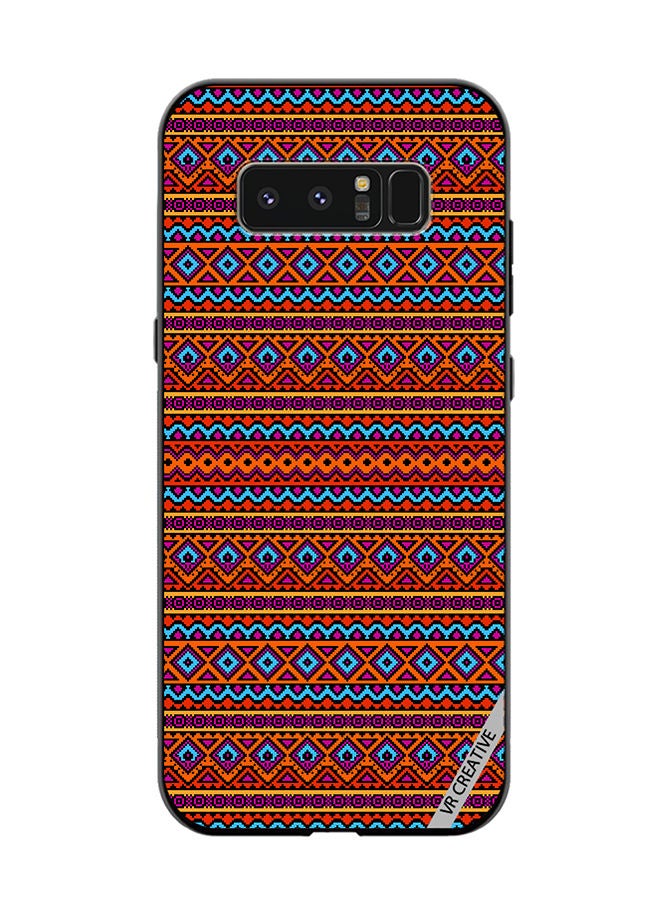 VR CREATIVE Protective Case Cover For Samsung Galaxy Note 8 Texture Design Multicolour - Image 1