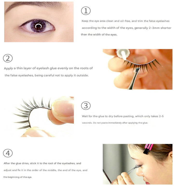 False eyelash glue, eyelash aid, eyelash double eyelid glue - Image 2