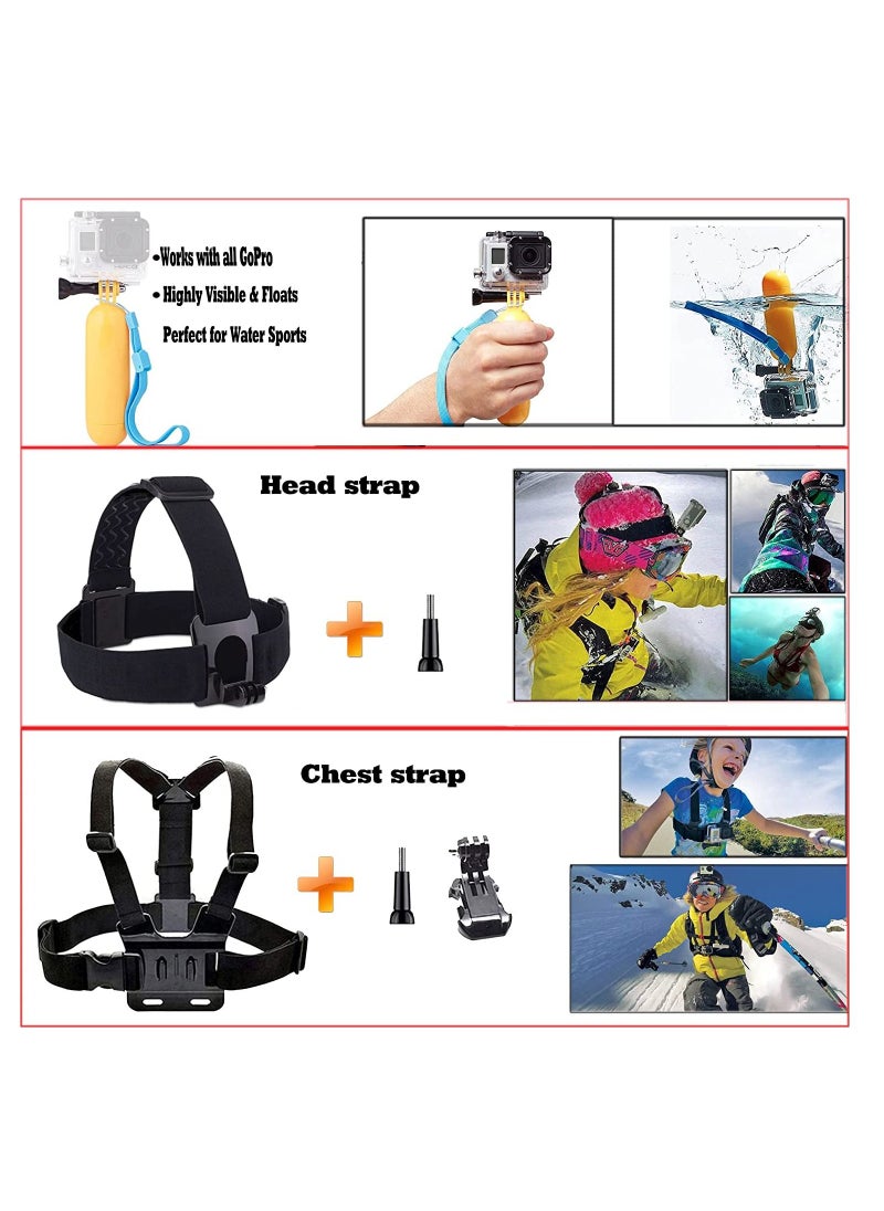 Arabest - 50 in 1 Action Camera Accessory Kit - Image 1
