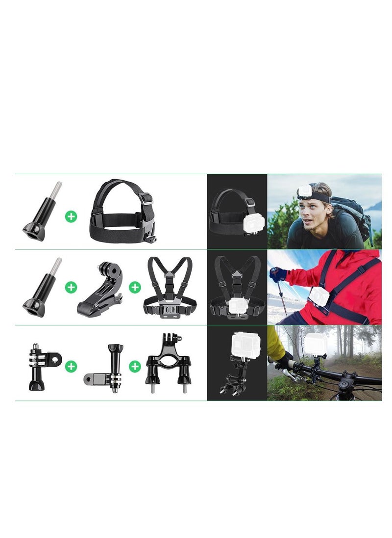 Arabest - 50 in 1 Action Camera Accessory Kit - Image 1