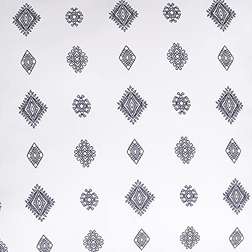 Swayam Set of 2 Ethnic Motifs Cotton White Cushion Cover | 12 x 12 Inch | Soft Breathable Fabric with Hidden Zipper | Decorative & Stylish Cushion Covers for Sofa, Living Room, Bedroom & Couch - Image 4