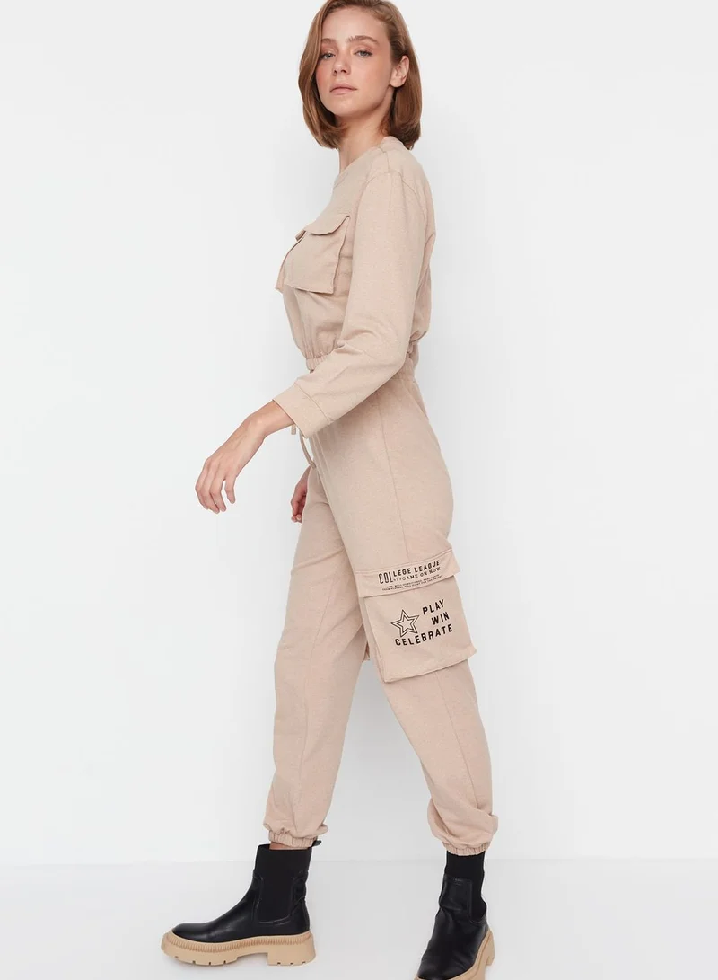 trendyol Pocket Detail Top & Pants Set