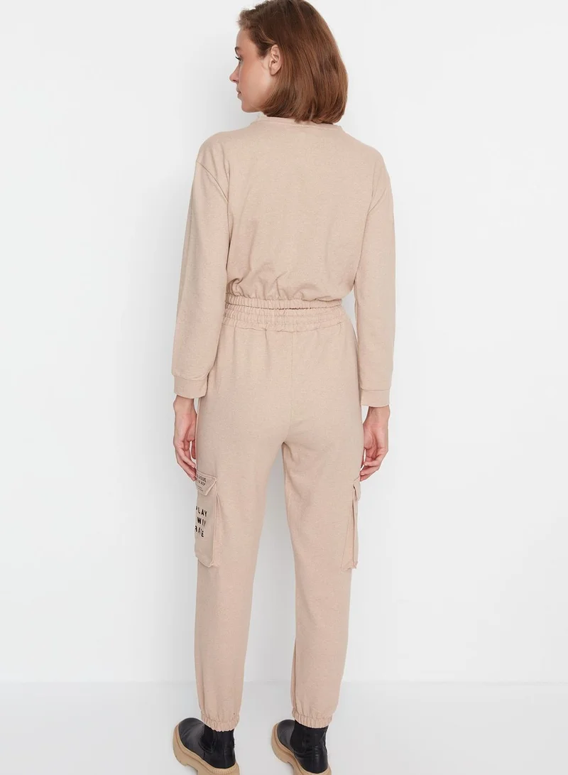 trendyol Pocket Detail Top & Pants Set