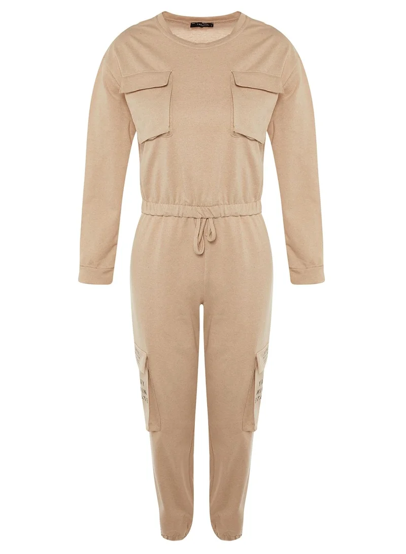 trendyol Pocket Detail Top & Pants Set