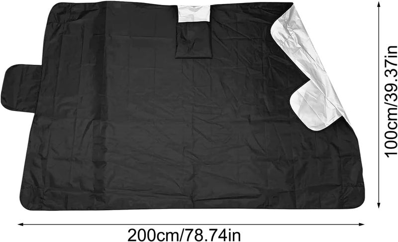 Genérico Car Sunshade, Ice and Snow Cover, Snow Protector | Ice Sunscreen, Winter Protector, Sunscreens - Image 5