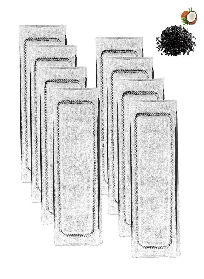 HDWGGD Filter Cartridge Replacement for Marina Slim Filter S10 S15 S20, 8 Pack Bio-Carb Fish Tank Filter Cartridges Fits Marina Slim Filters for Fish Tank Aquarium Water Filter (Carbon Plus Ceramic) - Image 1