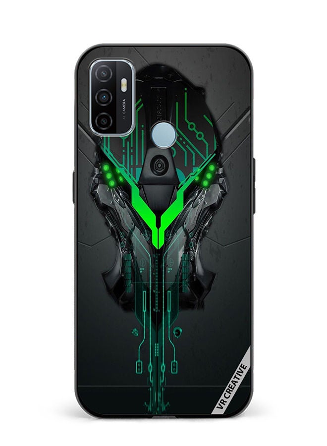 VR CREATIVE Protective Case Cover For Oppo A53 Logo Design Multicolour - Image 1