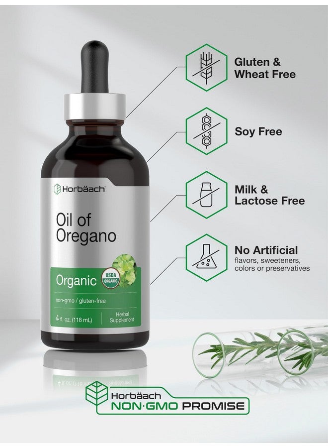 Horbäach Organic Oil of Oregano Drops 4 fl oz Liquid | Vegan | Non-GMO, Gluten Free - Image 5