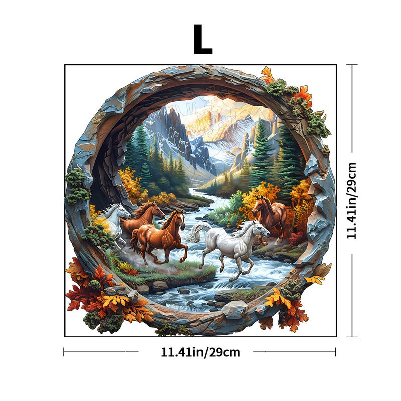 Creative Peacock Shaped Wooden Puzzle Irregular Animal Wooden Custom Puzzle Children Diy Gift Ornaments - Image 1