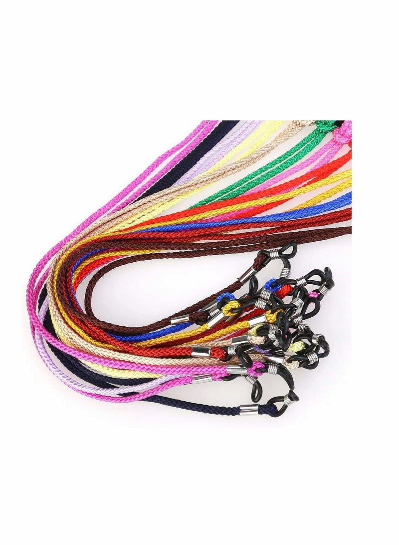 NIBEMINENT Eyeglasses Strap Eyewear Retainer 12 Pack, Nylon Sunglasses Holder Strap, Spectacles Head Band (Color Random) - Image 4