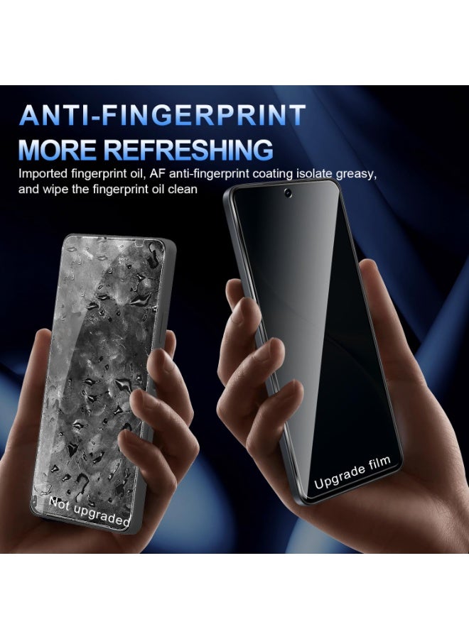 عام [قطعتان] زجاج مقوى للخصوصية متوافق مع فيفو V60 لايت 5G، حامي شاشة مضاد للتجسس، صلابة 9H مقاوم للخدوش، زجاج مقوى خالٍ من الفقاعات. - Image 4