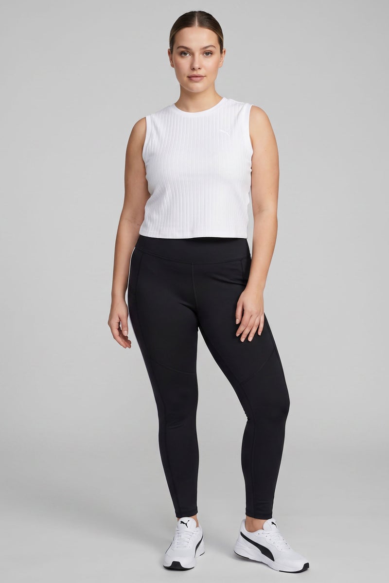 PUMA Women Comfort Fit Sleeveless Outdoor Tank Top, White - Image 2