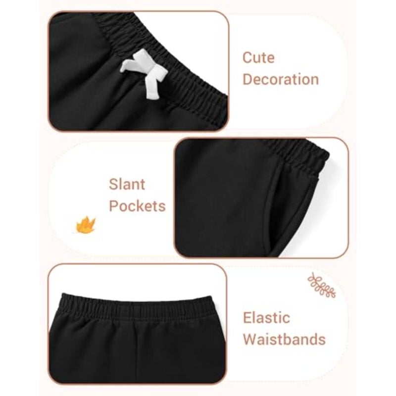 3-Pack Toddler Boys Terry Shorts Pull-On Knitted Shorts with Pockets Sizes 18M-5T - Image 5