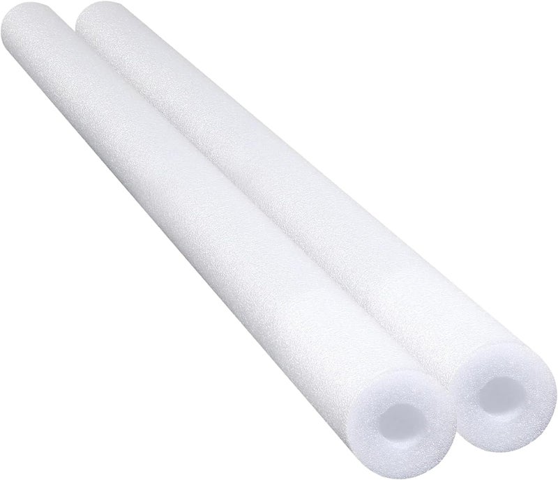 Chochkees Floating Pool Noodles Foam Tube 2-Pack, Thick Hollow Noodles for Floating in The Swimming Pool, 52" Inches Long - Image 1