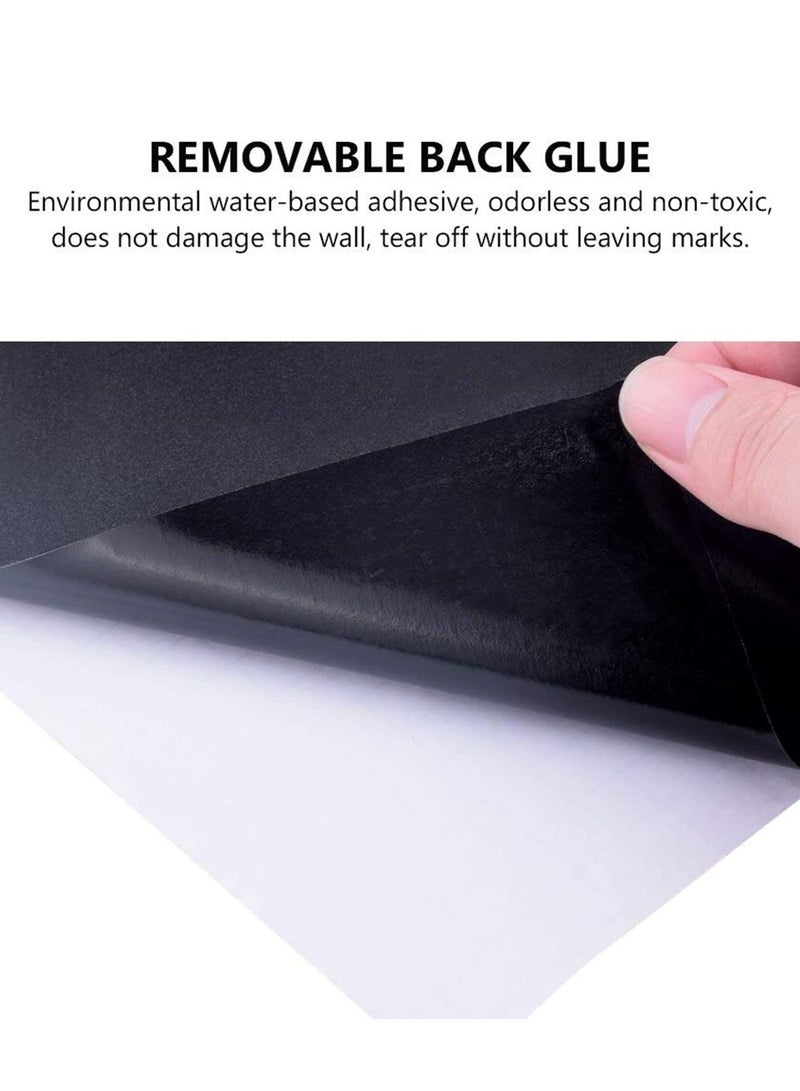 1PCS Chalkboard Wall Sticker Easy Peel & Stick, Reusable, Non-Toxic, and Waterproof for Home, Office, or Classroom Decor-45x200cm - Image 3
