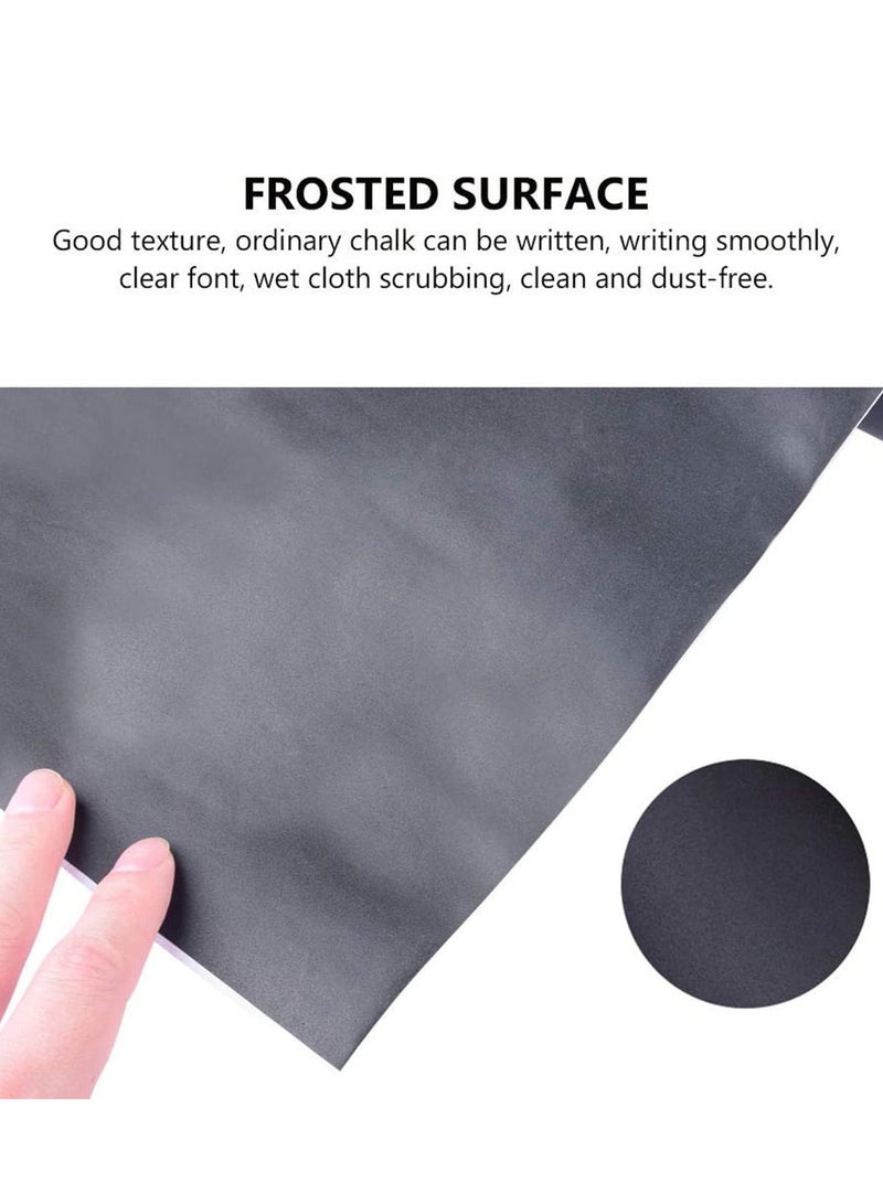 1PCS Chalkboard Wall Sticker Easy Peel & Stick, Reusable, Non-Toxic, and Waterproof for Home, Office, or Classroom Decor-45x200cm - Image 4