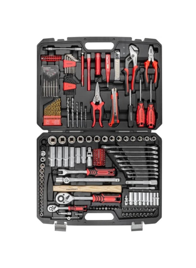 FORCEKRAFT Tool set: 216 pcs. 1/4'' 1/2'' (6 gr.) 
(4-27 mm) - Image 3