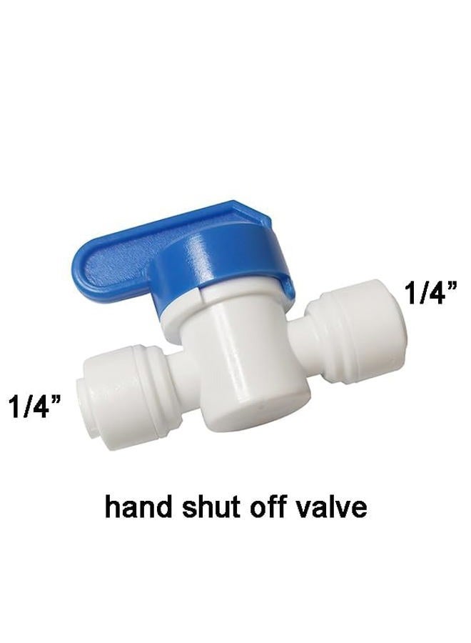 YZMSZ YZM 1/4" OD Quick Connect Push In to Connect Water Tube Fitting (1/4" quick connector) - Image 5