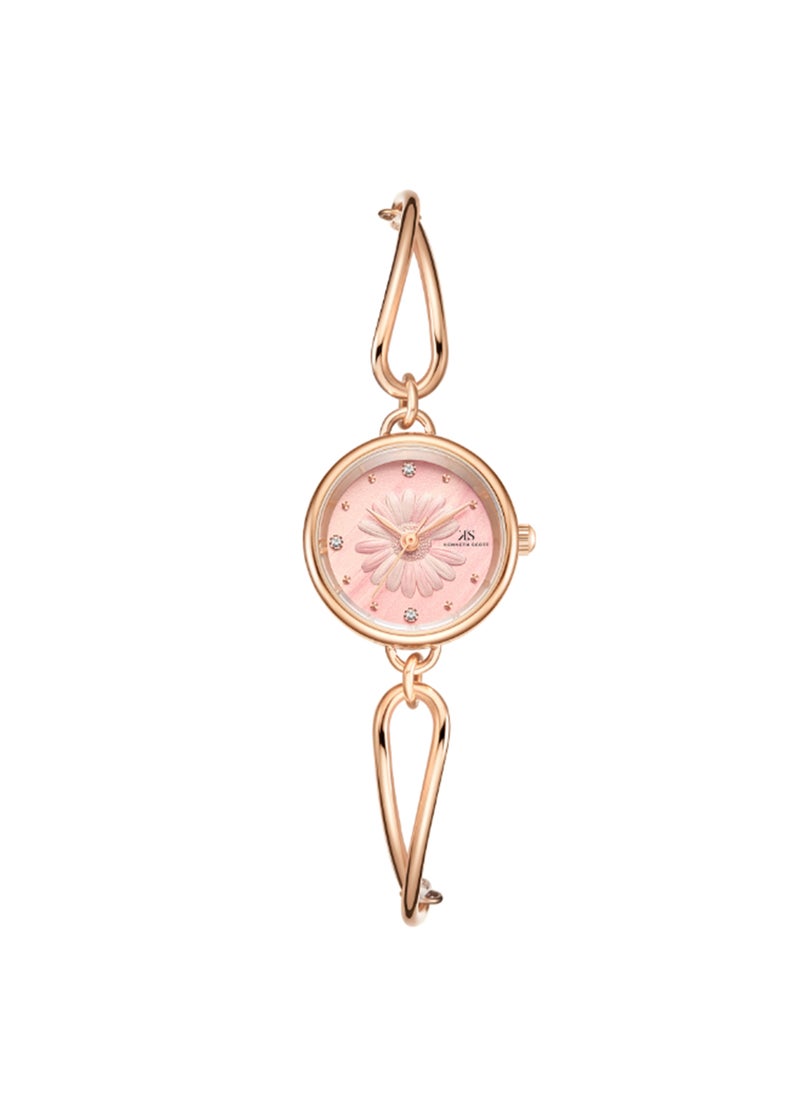 KENNETH SCOTT - Women's Analog Round Shape Alloy Wrist Watch K23505-RBKK - 28 Mm - Image 1