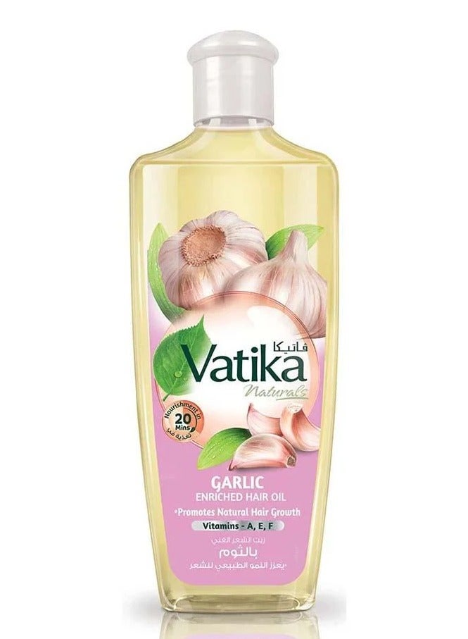 فاتيكا زيت الشعر الغني بالثوم - 300 مل - Image 1