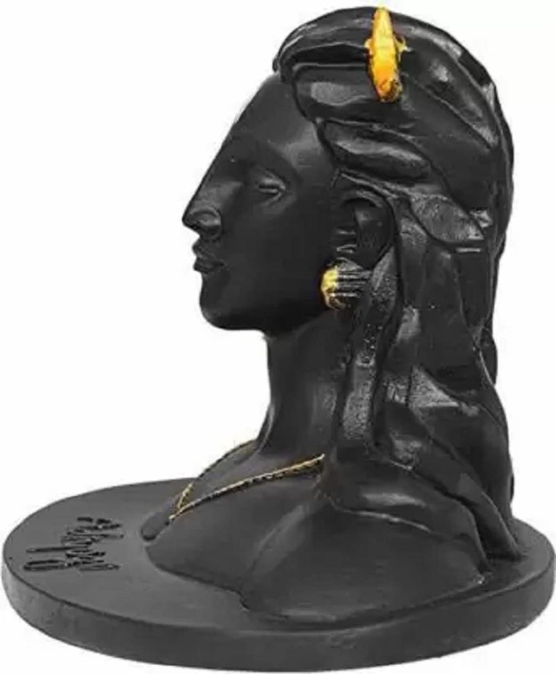 Navyaksh Handcrafted Adiyogi Shiva God Idols Statue for car Dashboard Decorative Showpiece (Shiva Idol 01) - Image 4
