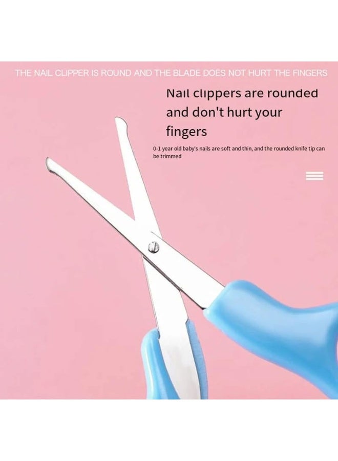 مجموعة العناية المتكاملة للاطفال من 6 قطع بالشعر و الاظافر حديثى الولادة مع علبة انيقة تصلح كهدية للمولود الجديد - Image 3