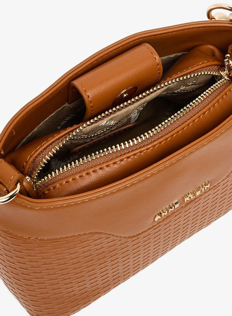 Anne Klein  Textured PU Shoulder Bag for Women | Best Price UAE