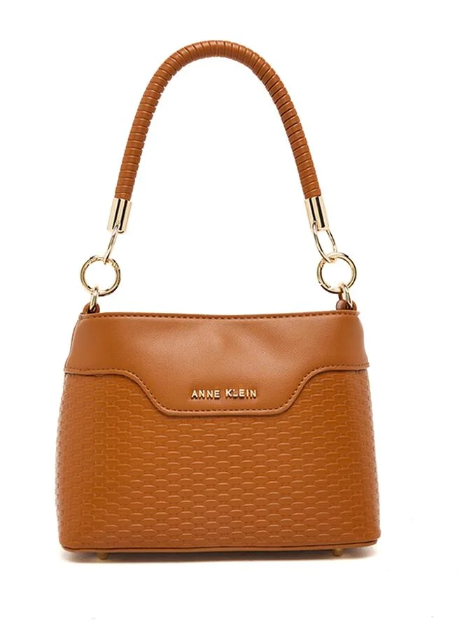 Textured PU Shoulder Bag