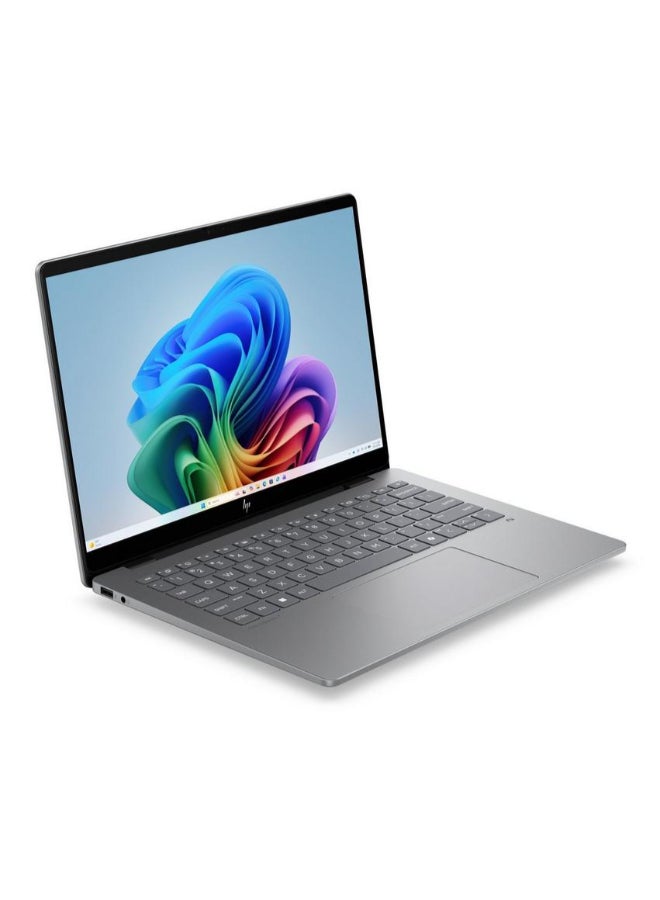 HP OmniBook 7 Laptop With 14 Inch Display, AMD Ryzen AI 7 Processor/16GB RAM DDR5/512GB SSD/AMD Radeon 840M Graphics/Windows 11 Home/ English/Arabic Meteor Silver - Image 2