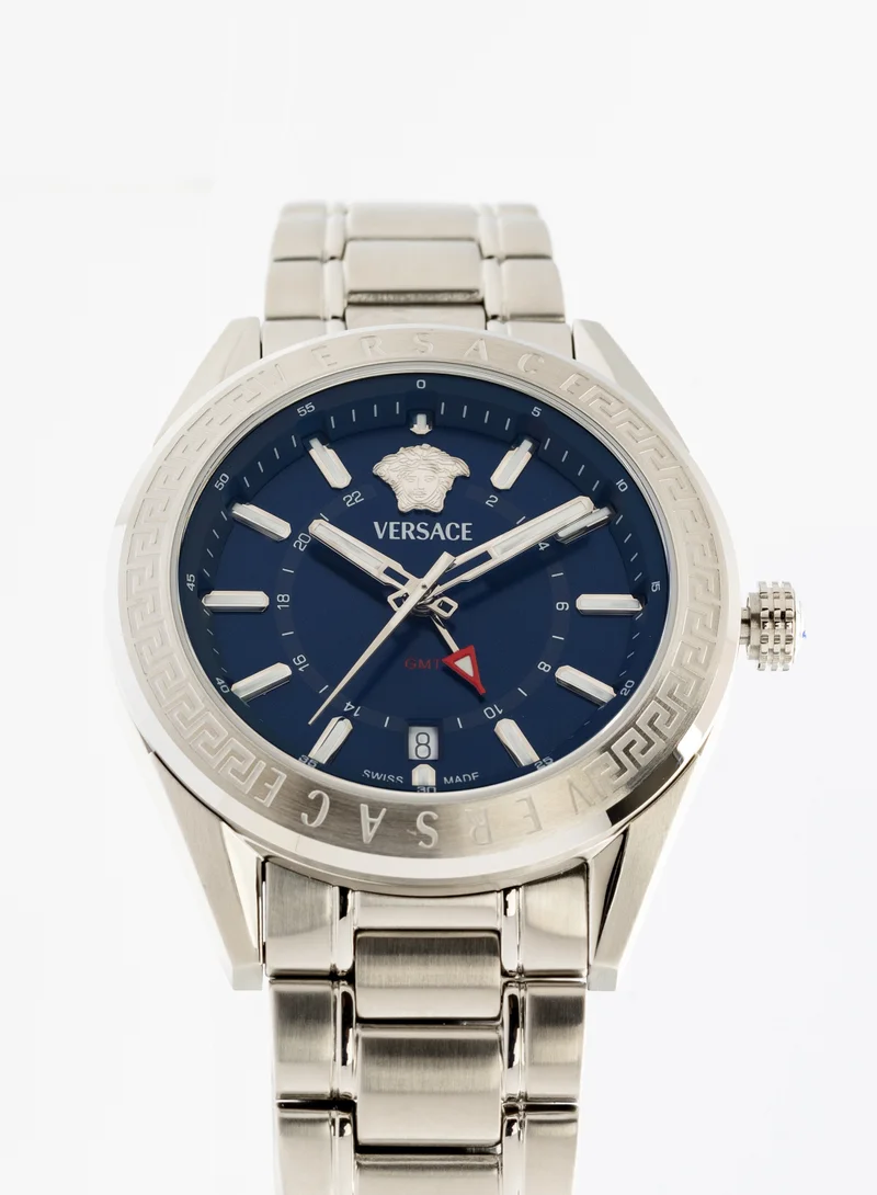 فيرزاتشي ساعة كود كيوارتز مينا أزرق