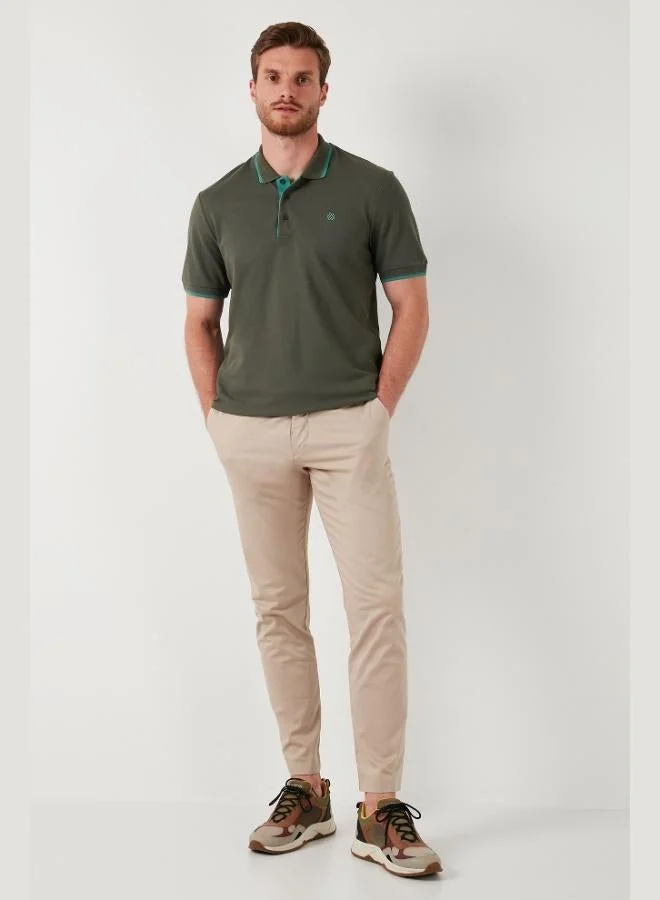 Buratti  Buratti 100% Cotton Buttoned Regular Fit Polo Collar T Shirt Men's POLO COLLAR T SHIRT 5902118 for Men | Best Price UAE