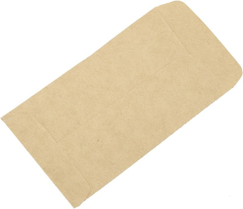 Bulk storage easy optimized build Dioche Kraft Envelope 12 Premium Seed Packaging 9 * 13cm SelfAdhesive Envelopes for Corn, Wheat, Rice, and Vegetables (6 * 11 adhesive) Multi-use well-engineered build - Image 1