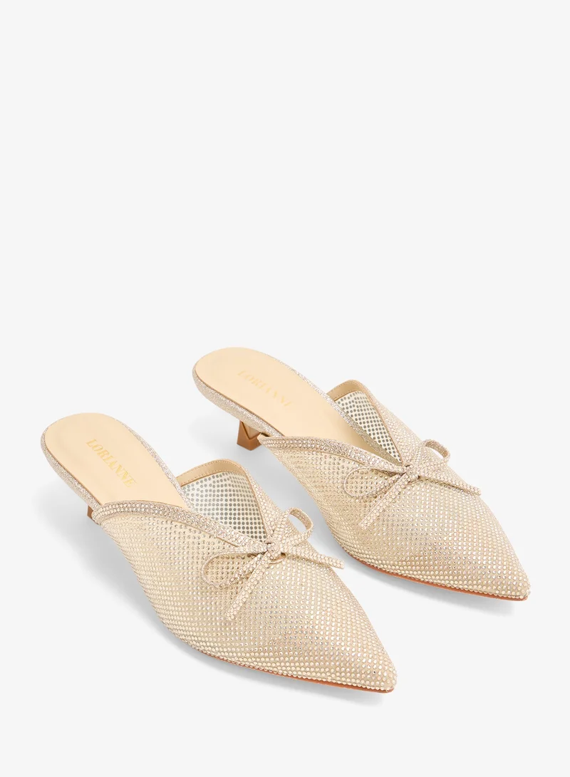 LORIANNE  Himali- Crystal Mules for Women | Best Price UAE