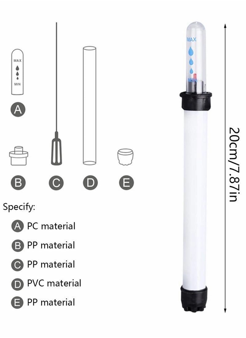 Soil Moisture Meter,20cm Plant Water Level Indicator Water Level Guage Tester water level gauge display Water Level Indicator Soil Moisture Meter Sensor for Gardening Potted Plants（10 pcs ）