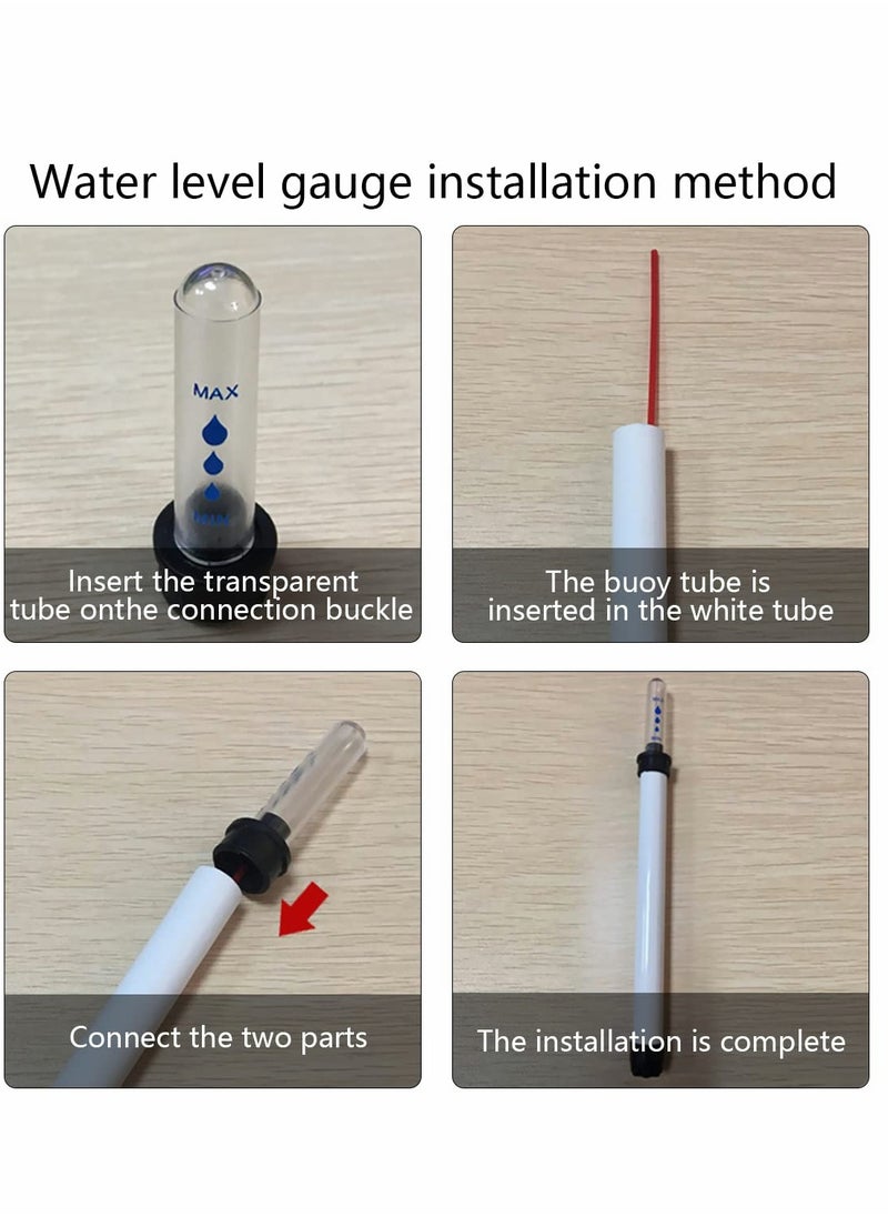Soil Moisture Meter,20cm Plant Water Level Indicator Water Level Guage Tester water level gauge display Water Level Indicator Soil Moisture Meter Sensor for Gardening Potted Plants（10 pcs ）