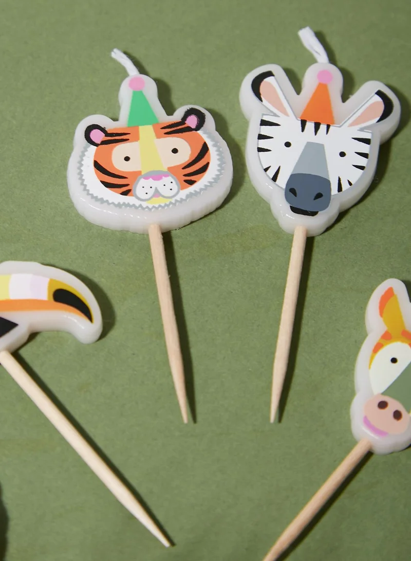 Talking Tables Party Animals Shaped Candles 5Pk