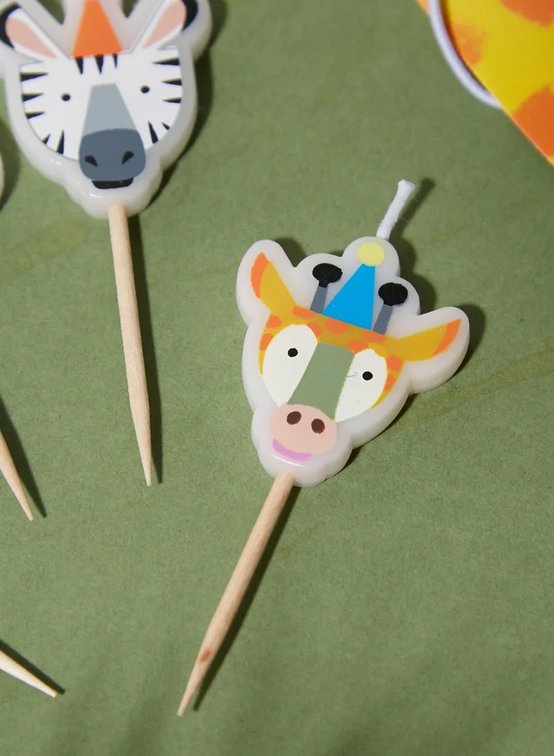 Talking Tables Party Animals Shaped Candles 5Pk