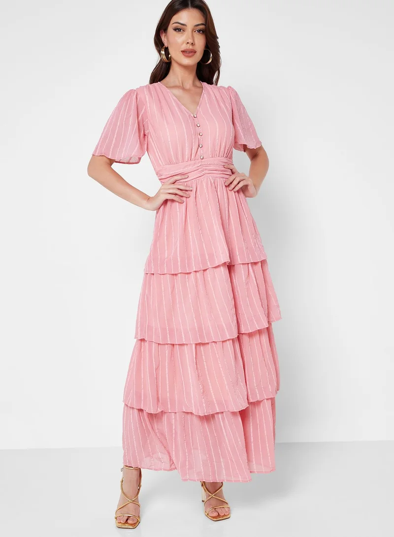 ELLA A-Line Layered Dress