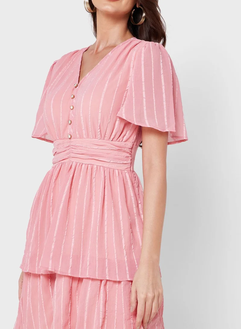 ELLA A-Line Layered Dress