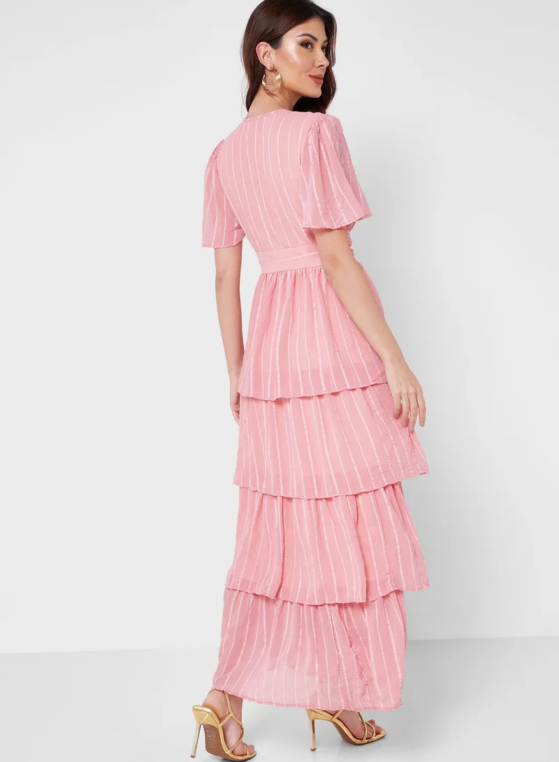 ELLA A-Line Layered Dress